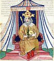 I. András ábrázolása a 15. századi Thuróczy-krónikában