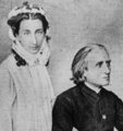 Liszt Ferenc és lánya, Cosima Wagner