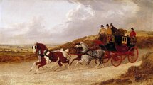 A postakocsik a 19. század elejéig meghatározták a szárazföldi közlekedést