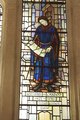 William Caxton emlékére készült ólomüveg ablak a londoni Guildhallban
