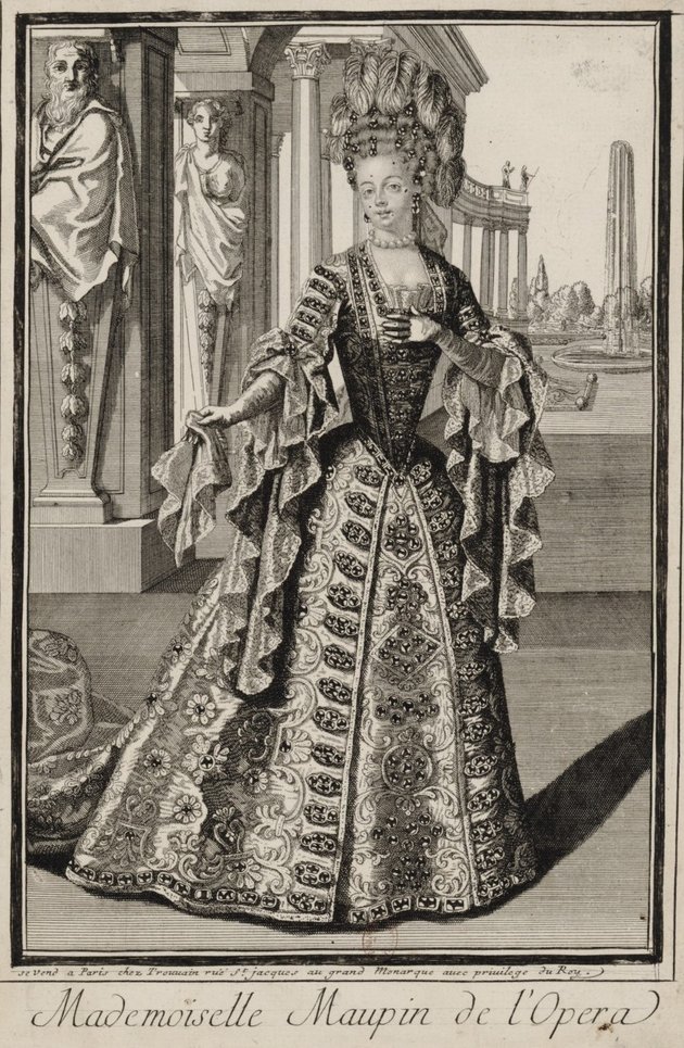 Julie d'Aubigny 1700 körül