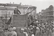 Lenin háborús beszéde a lengyelországi beavatkozás szükségességéről 1920. május 5-én