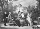 Feleségével és gyermekeivel Gödöllőn – a család sosem volt idilli