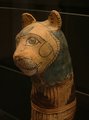 Macskamúmia a párizsi Louvre gyűjteményéből