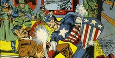 Az Amerika Kapitány első címlapja (részlet)