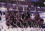 A 87. gyalogezred tagjai a coloradói Camp Hale közelében
