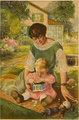Takarékosságra ösztönző plakát az 1920-as évekből