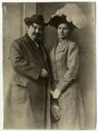 Móricz Zsigmond és első felesége, Holics Eugénia, azaz Janka