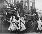 Ku Klux Klán felvonulás New Jersey-ben 1925-ben