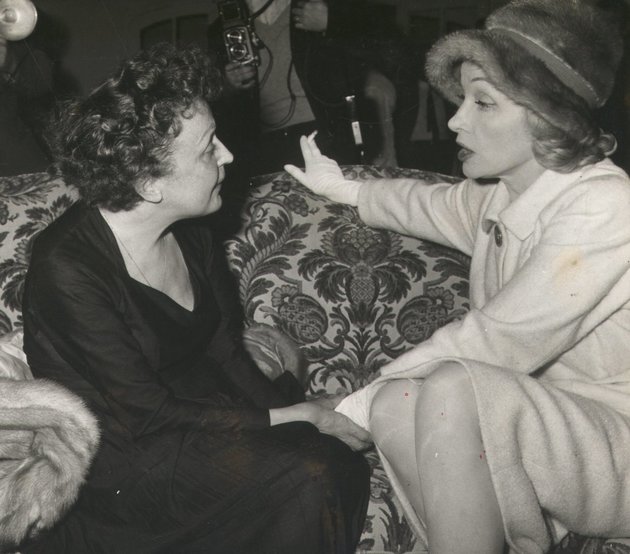 Édith Piaf és Marlene Dietrich (1959)