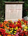 Charlie Chaplin sírja Corsier-sur-Vevey temetőjében