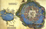 Tenochtitlán térképe
