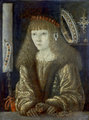 A fiatal Corvin János portréja (Baldassare Estense, 1486)