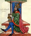 II. András ábrázolása a Thuróczi-krónikában