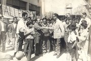 Salvador Allende támogatói körében, 1972