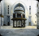 A kairói Haszan szultán-mecset belső udvara