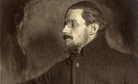 James Joyce Zürichben (Conrad Ruf festménye, 1918)
