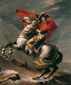 Jacques-Louis David: Napóleon átkel az Alpokon (1800)
