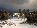 Adolph Northen: Napóleon visszavonul Moszkvából