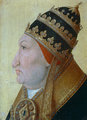 VI. Sándor pápa, azaz Rodrigo Borgia egy 16. századi portén