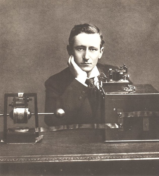 Guglielmo Marconi 1937 körül (forrás:wikipedia)