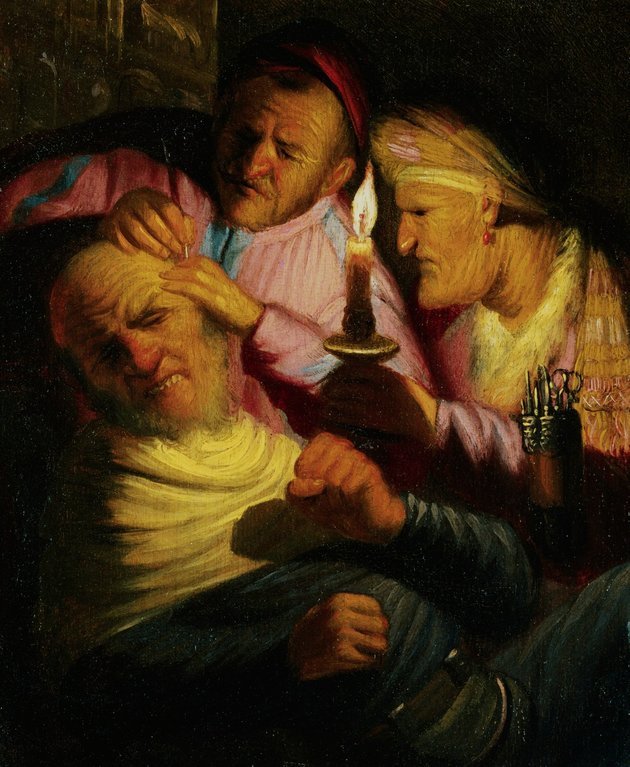 Rembrandt: Az érintés allegóriája (1624-25)