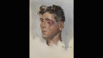 Henry Tonks egyik, arcsérült katonát ábrázoló képe