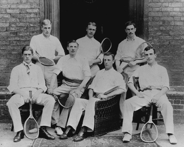 Teniszezők az 1880-as években