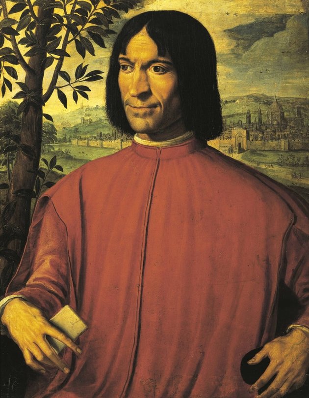 Girolamo Macchietti alkotása Firenze uralkodójáról