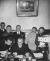 A Molotov–Ribbentrop-paktum aláírása