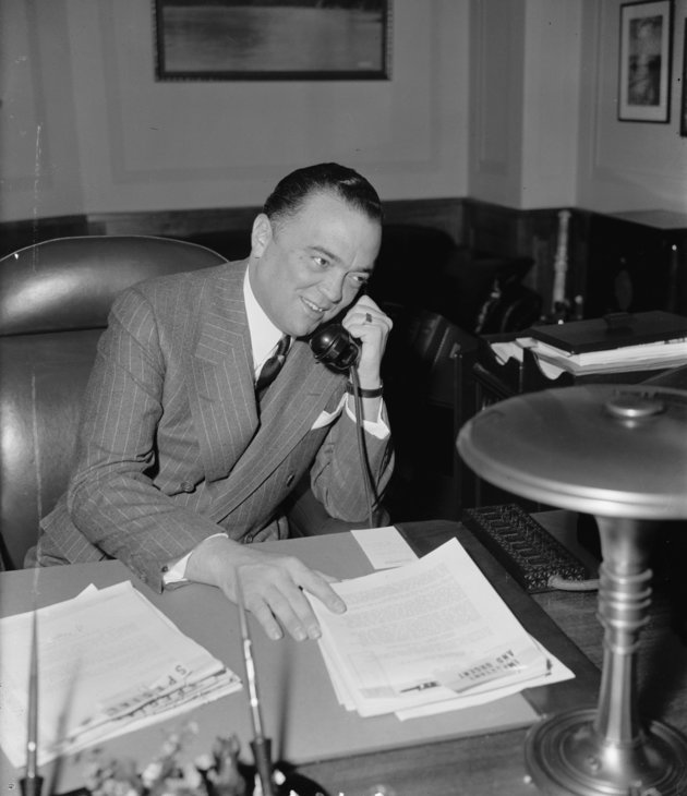 A rettegett FBI igazgató 1940-ben