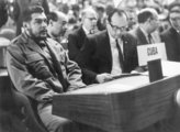 Che Guevara az ENSZ Kereskedelmi Konferenciáján Genfben, 1965.