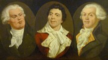 A nagy hármas: Danton, Marat és Robespierre (kép forrása: Wikipédia/ Siren-Com/ CC BY-SA 3.0)