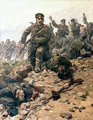 Jaroslav Věšín festménye a háborúról