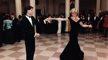 Diana hercegné és táncpartnere, John Travolta – Fehér Ház, 1985