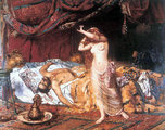 Attila halála (Paczka Ferenc festménye)