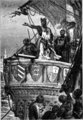 Richárd búcsút int a Szentföldnek 1192 októberében