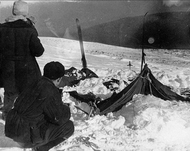 A sátor, ahogyan azt február 26-án megtalálták a keresők
