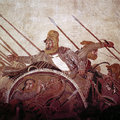 III. Dareiosz egy római mozaikon, amely az isszoszi csatát ábrázolja