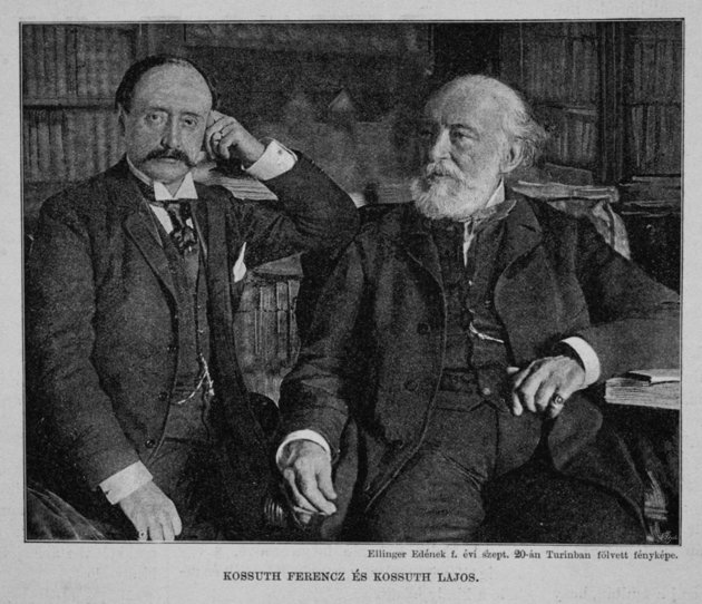 Kossuth Ferenc és Kossuth Lajos