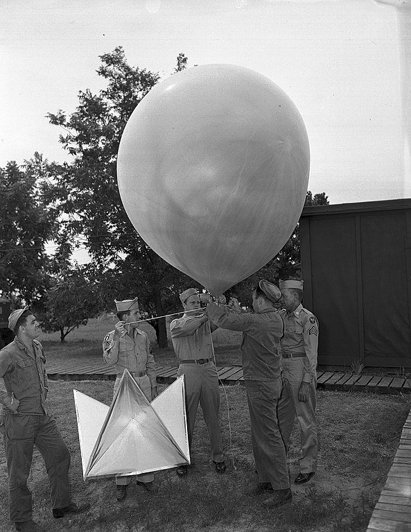 Az egyik leghíresebb UFO-észlelés, a roswelli eset mögött valószínűleg egy meteorológiai ballon állt