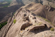 Alamut várának romjai a mai Iránban