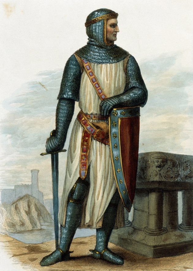 Normann harcos 19. századi ábrázolása
