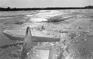 Jégzajlás a Balatonon 1959-ben