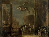Leonaert Bramer: Boszorkányok gyűlése (17. század)