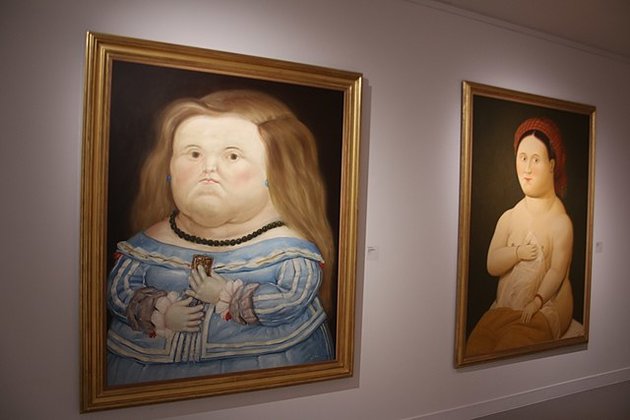Botero művei a belgiumi Mons szépművészeti múzeumában, 2022. (Wikimedia Commons / FrDr / CC BY-SA 4.0)