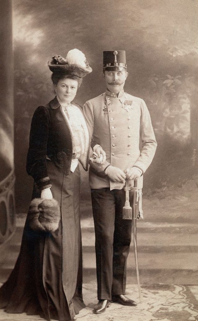 Ferenc Ferdinánd és felesége, Chotek Zsófia