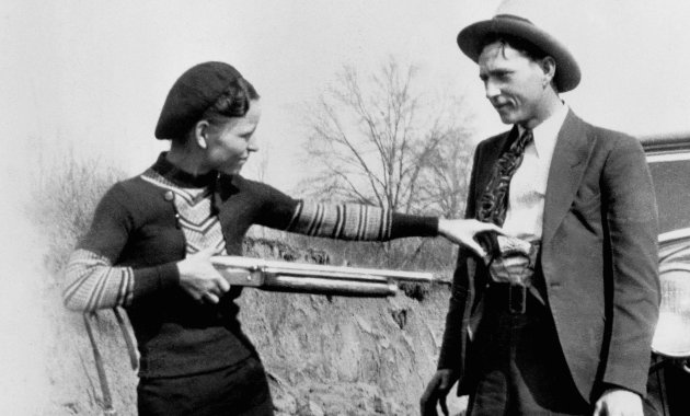 Clyde Barrow és Bonnie Parker