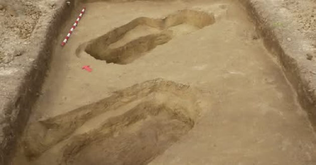 A lelőhely (Forrás: Tatabányai Múzeum)