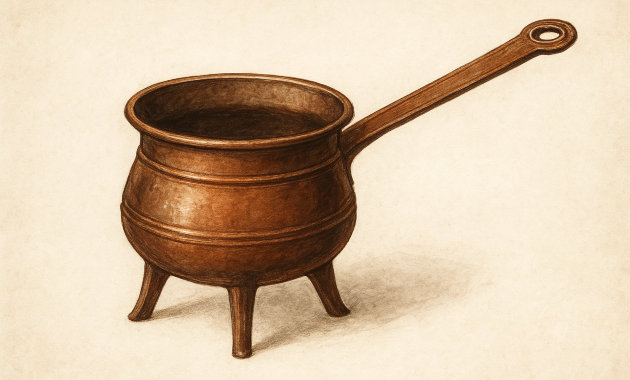 Illusztráció egy középkori posnetről